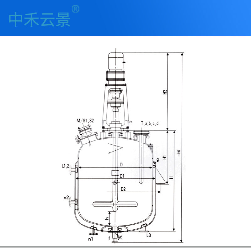 搪玻璃反应罐系列